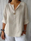 Barbara | Relaxed V-Neck Top