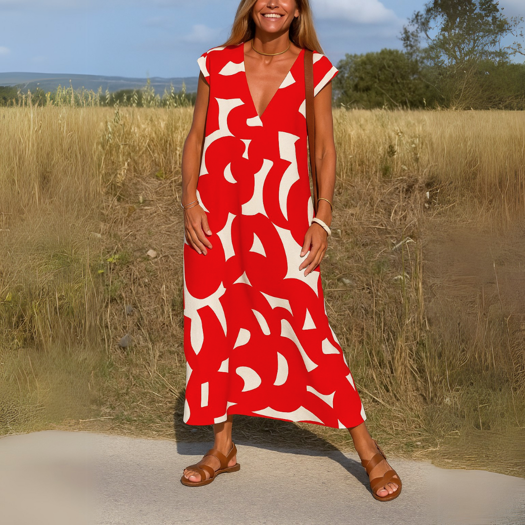Valérie™ | V-loops dress