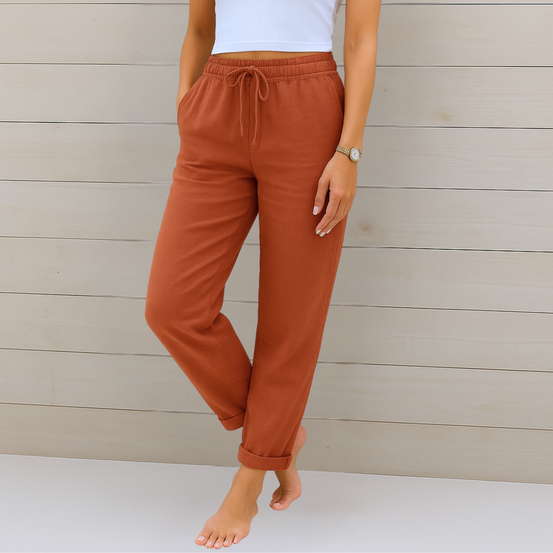 Yardley™ | Premium Breathable Linen Stretch Pants