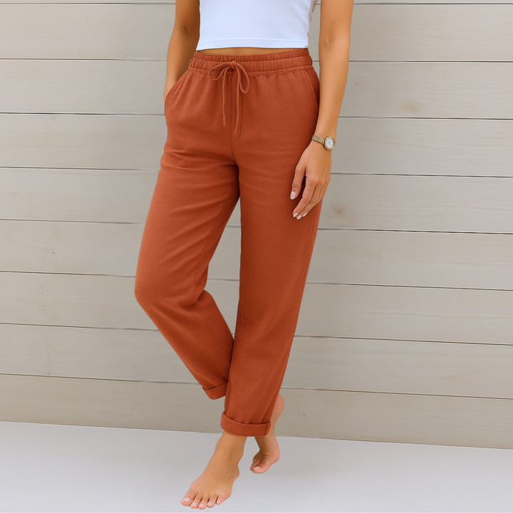 Yardley™ | Premium Breathable Linen Stretch Pants