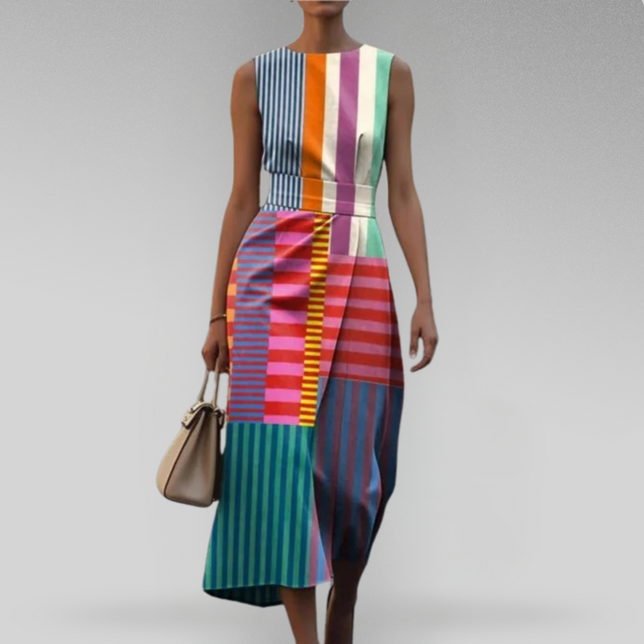 Virginia™ - Sleeveless Printed Dress