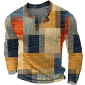 Pierre | Chemise Colorée pour Hommes à Manches Longues