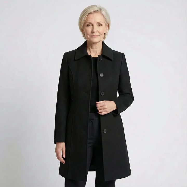 Fenna™ | Single Breasted Autumn Trench Coat