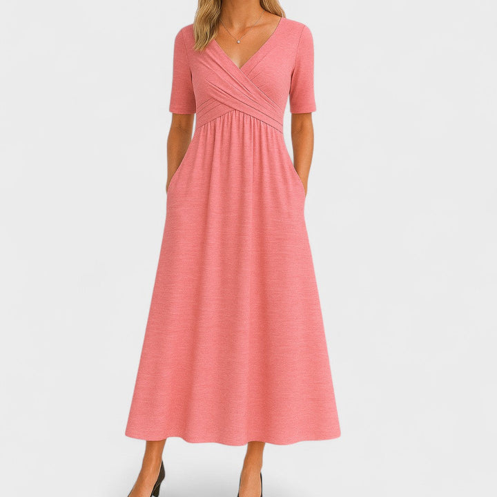 Angela – Elegant Midi Dress for Every Occasion