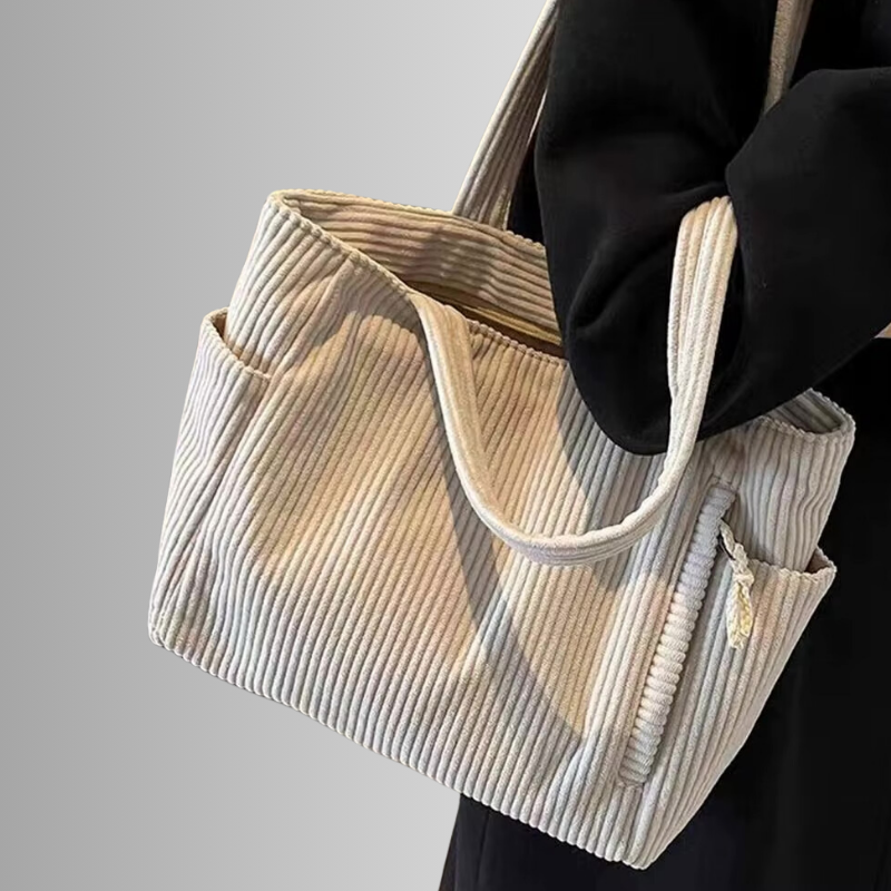 Lynda | Corduroy Shoulder Bag