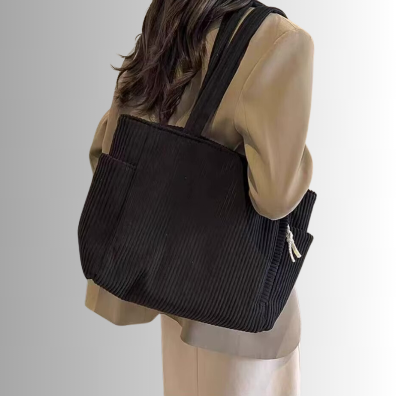 Lynda | Corduroy Shoulder Bag