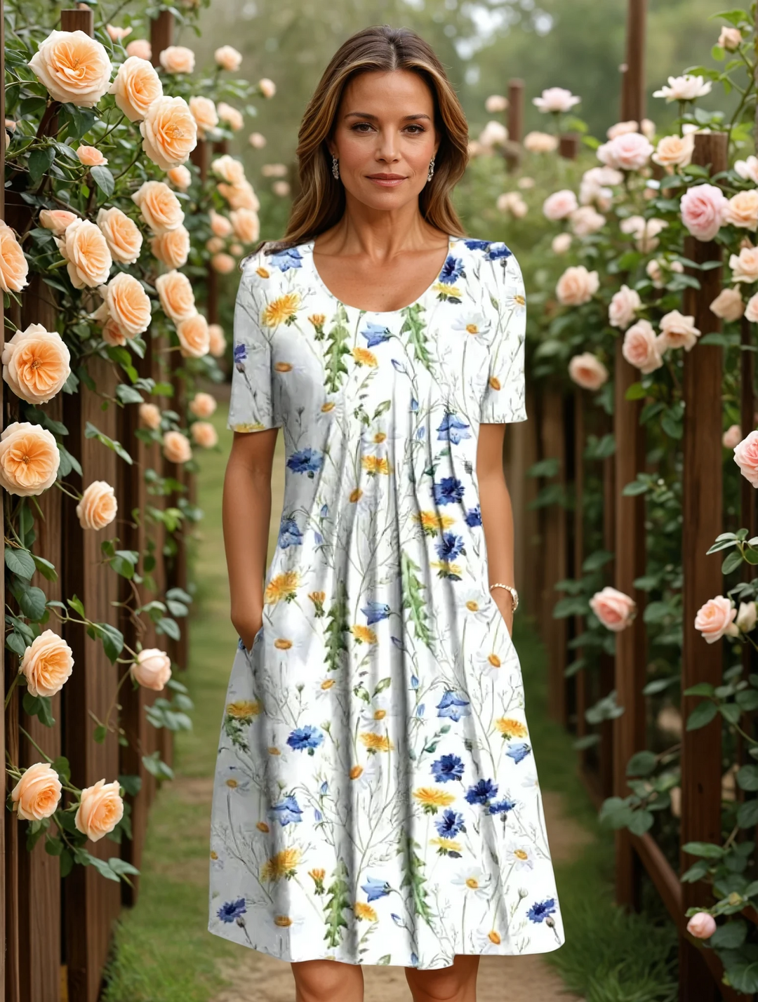 Olivia™ | Timeless Vacation Pocket Dress
