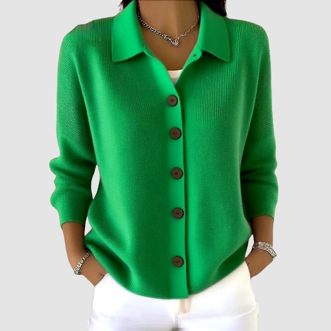 Joanna | Button-Up Knit Cardigan