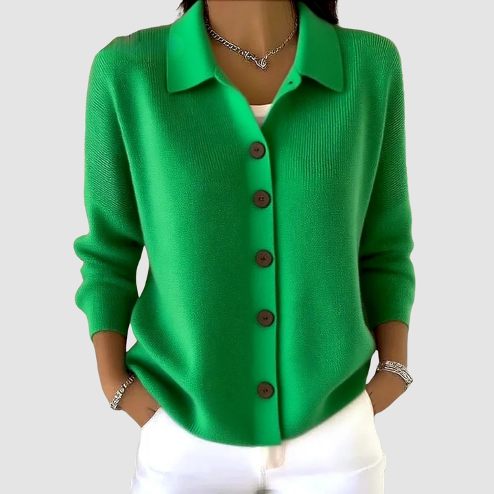 Joanna | Button-Up Knit Cardigan