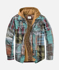 Paul™ |  Men's Jacket Check Pattern with Hood