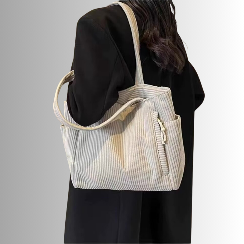 Lynda | Corduroy Shoulder Bag
