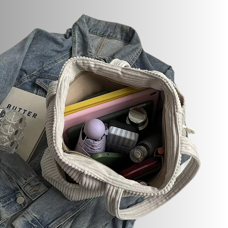 Lynda | Corduroy Shoulder Bag