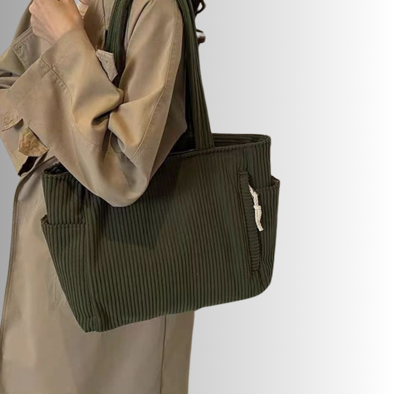 Lynda | Corduroy Shoulder Bag