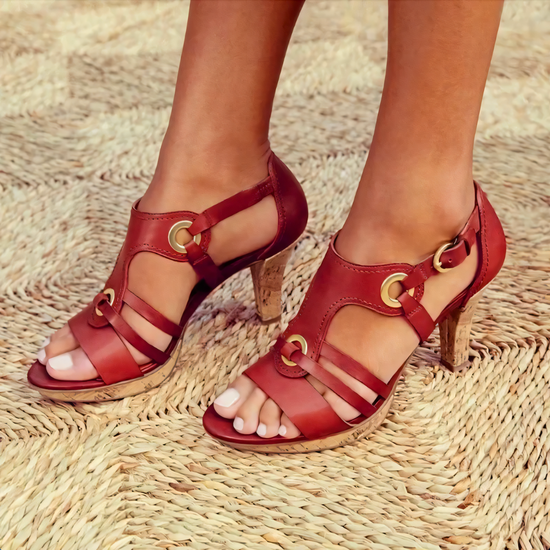 Aurelia | Elegant Leather Stilettos