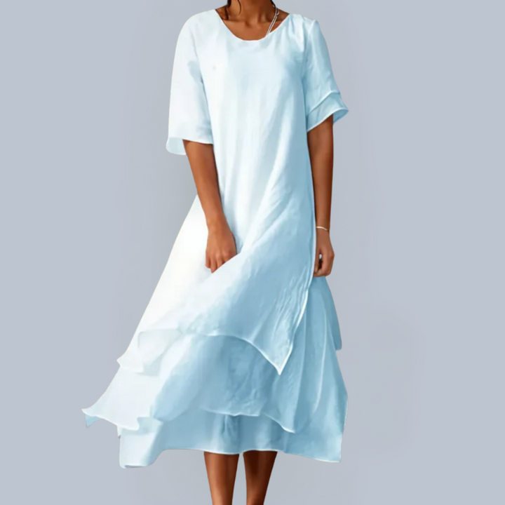 Judith – Graceful Layers Midi Dress