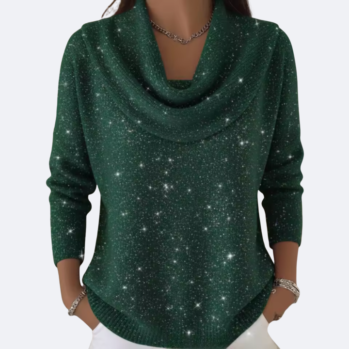 LANA - Chic Sweater Adorned with Glittering Accents