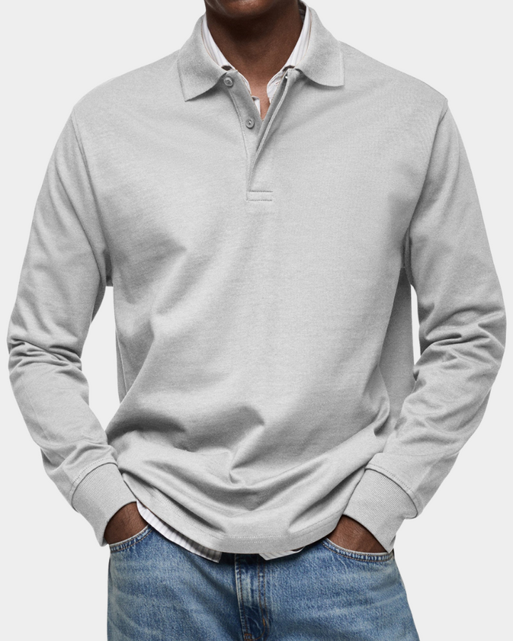 Mark™ | Classic Long Sleeve Polo Shirt