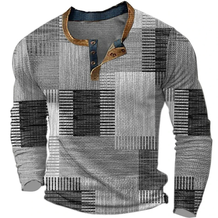 Pierre | Chemise Colorée pour Hommes à Manches Longues