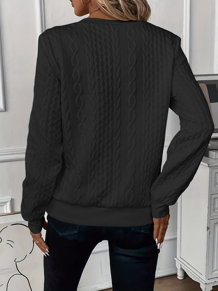 Edith – Soft Zipped Sweater