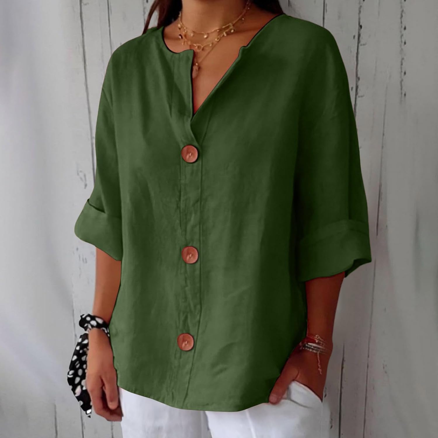 Helen™ | Relaxed Blouse for Timeless Elegance