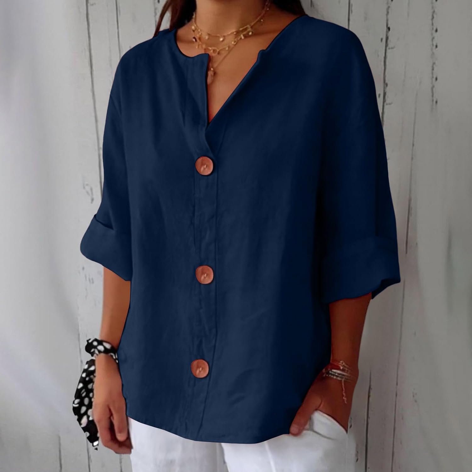 Helen™ | Relaxed Blouse for Timeless Elegance