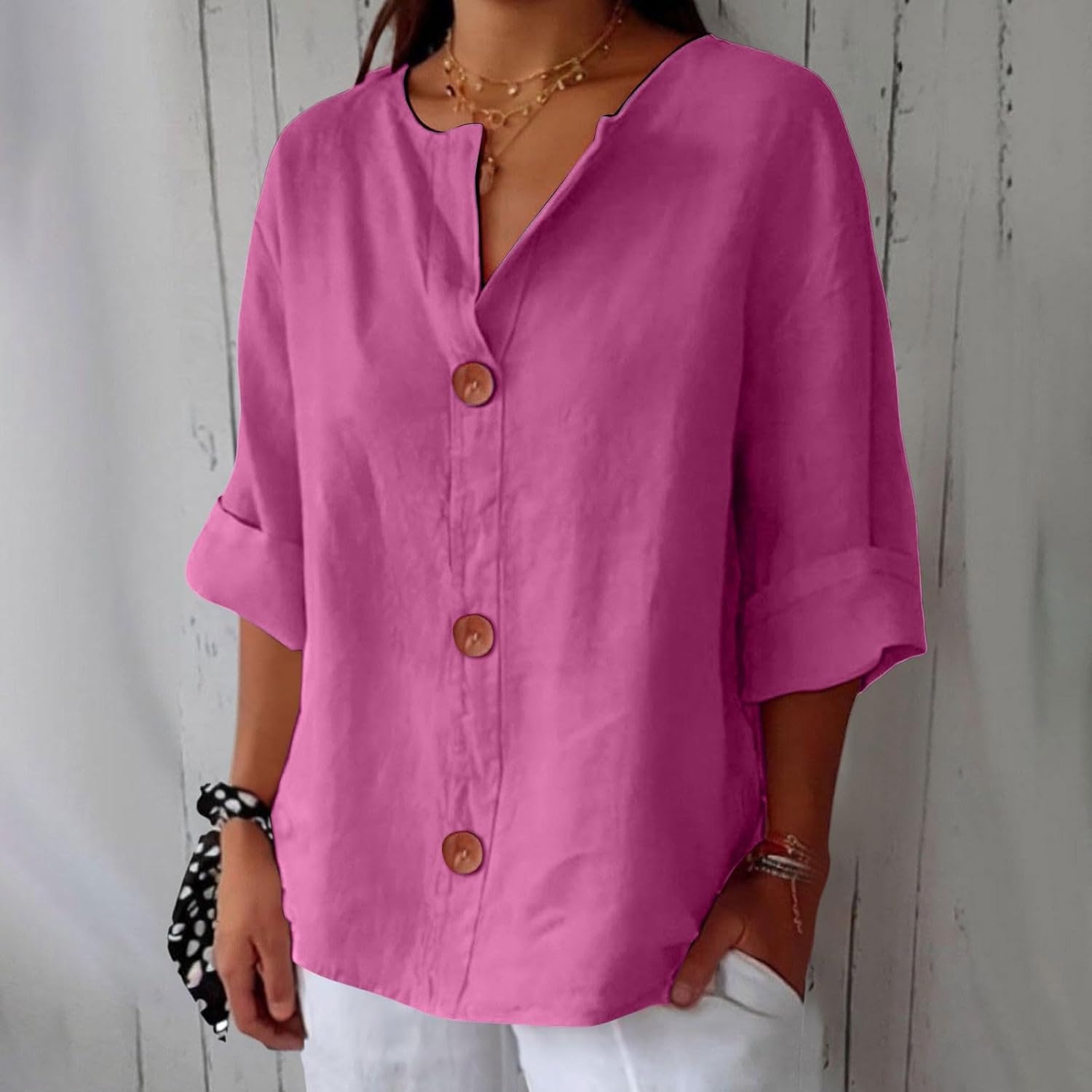 Helen™ | Relaxed Blouse for Timeless Elegance