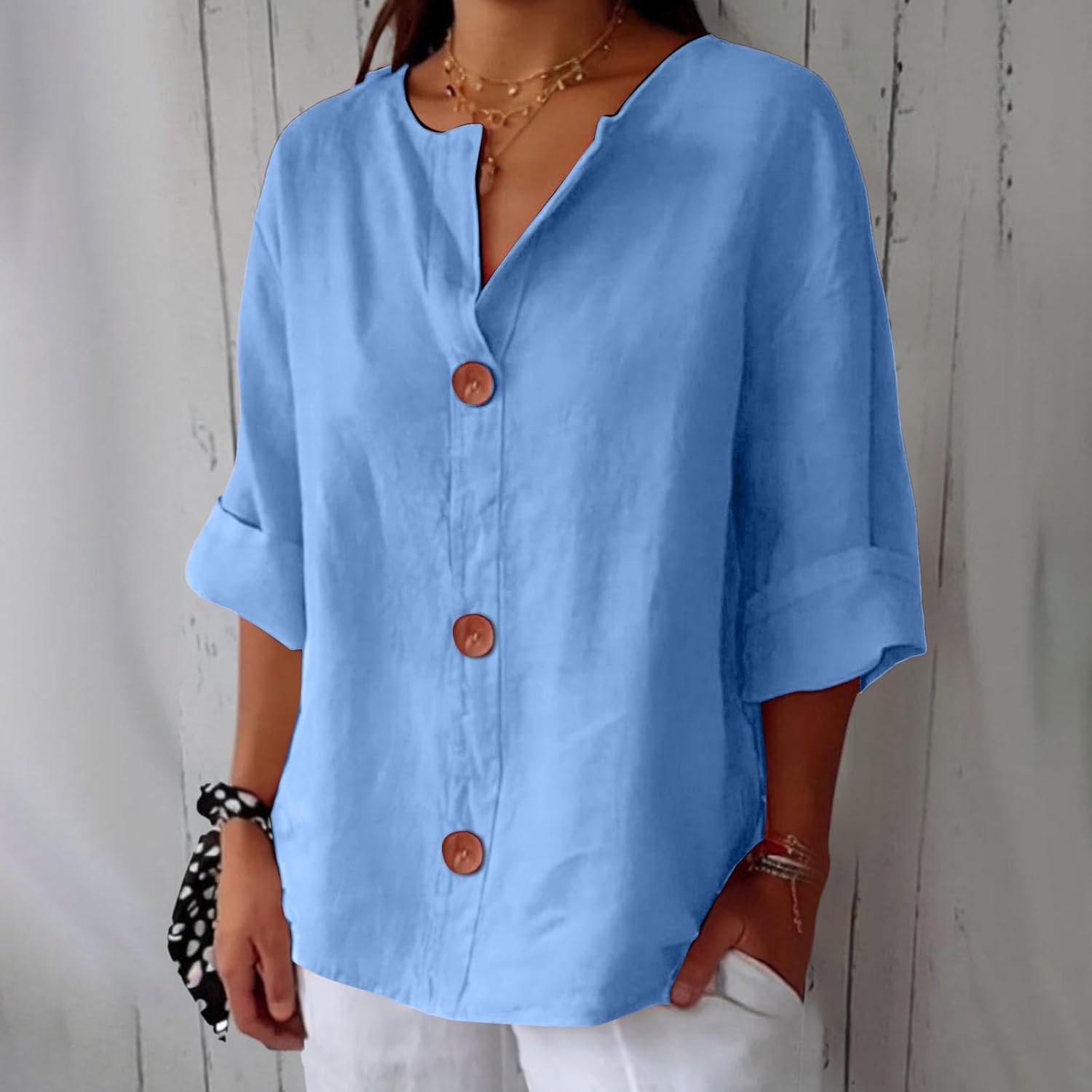 Helen™ | Relaxed Blouse for Timeless Elegance