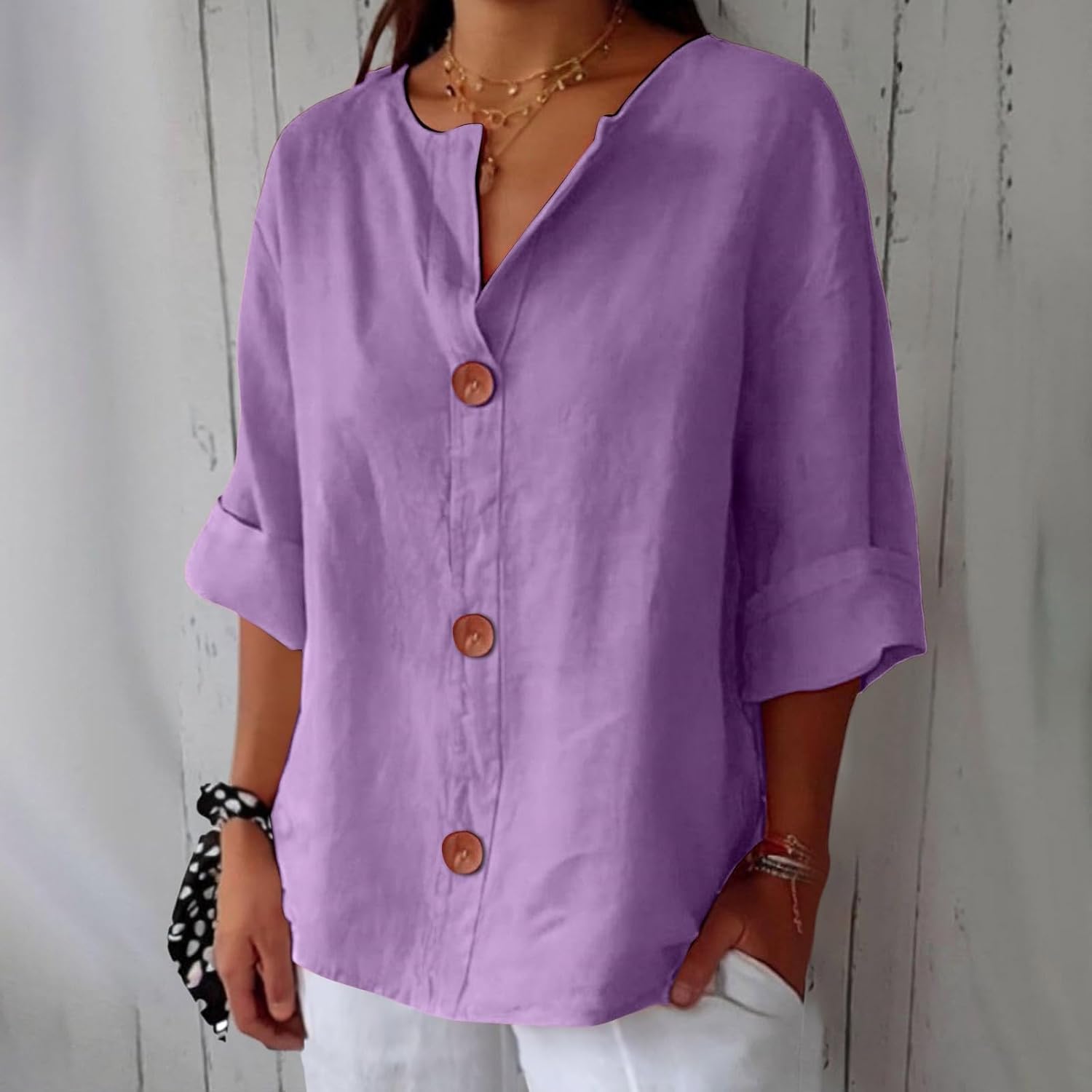 Helen™ | Relaxed Blouse for Timeless Elegance