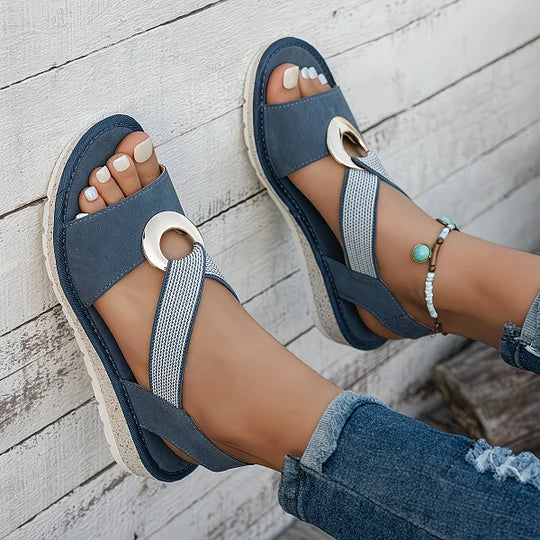Sue | Elegant Adjustable Support Sandals