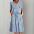 Bianca™ | Striped Midi Dress