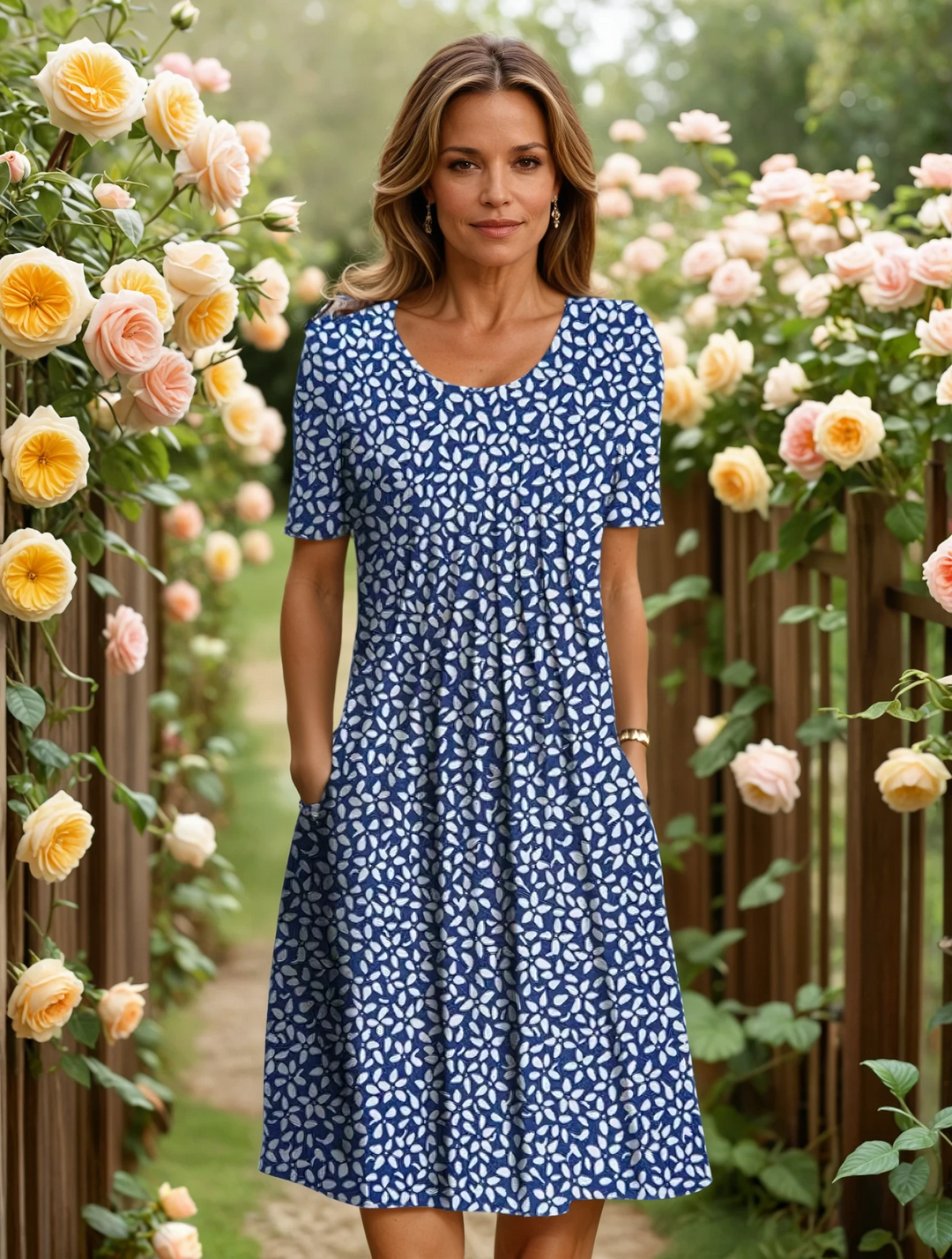 Olivia™ | Timeless Vacation Pocket Dress