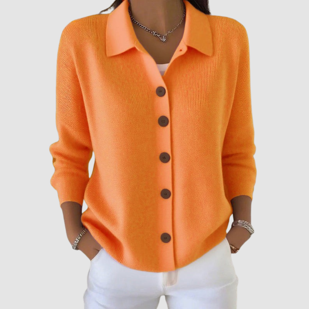 Joanna | Button-Up Knit Cardigan