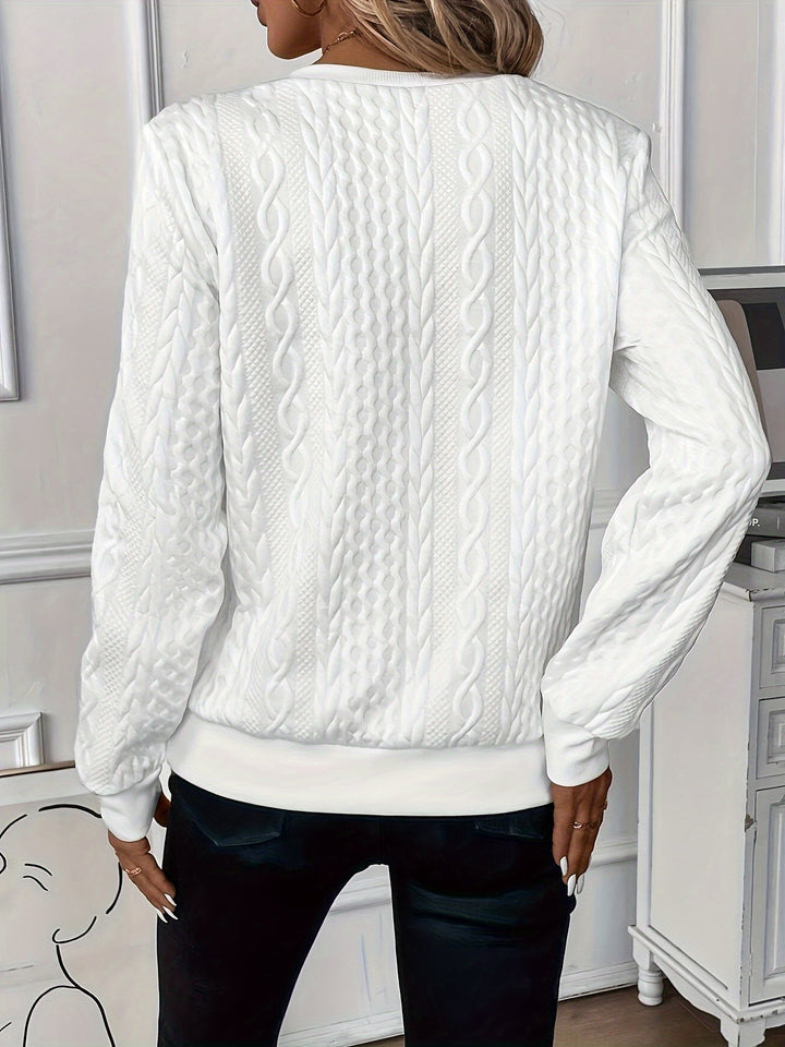 Edith – Soft Zipped Sweater