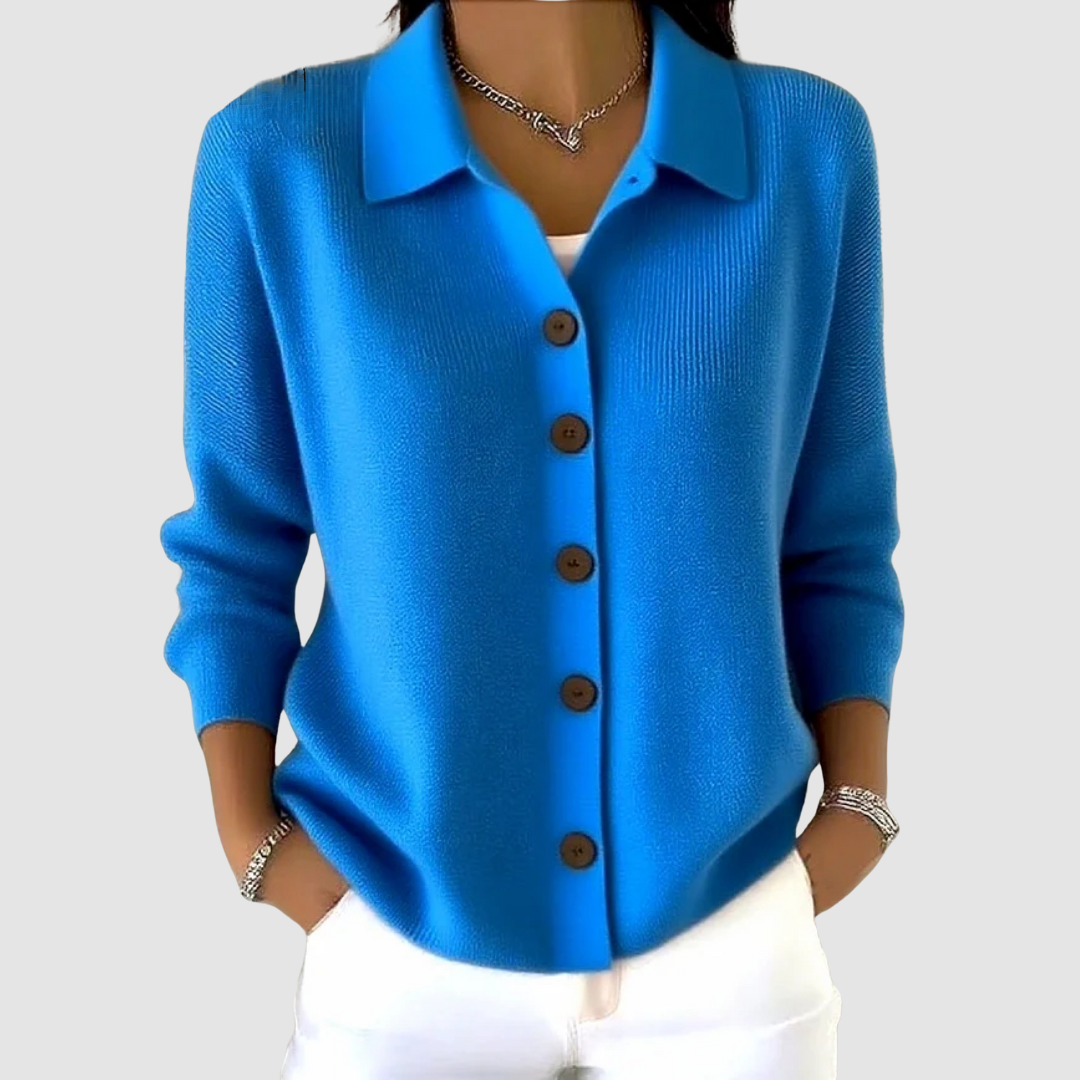 Joanna | Button-Up Knit Cardigan