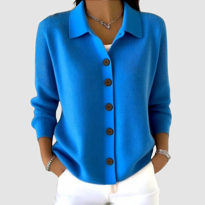 Joanna | Button-Up Knit Cardigan