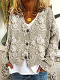 Liz™ - Floral Print Cardigan