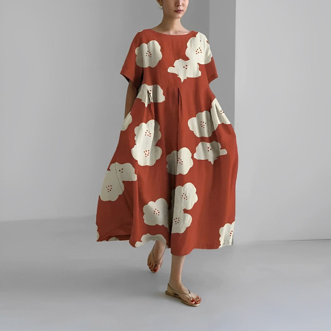 Alessia - Bohemian floral dress
