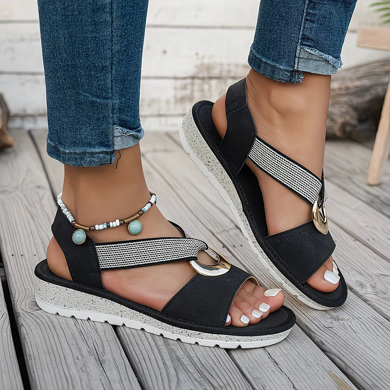 Sue | Elegant Adjustable Support Sandals