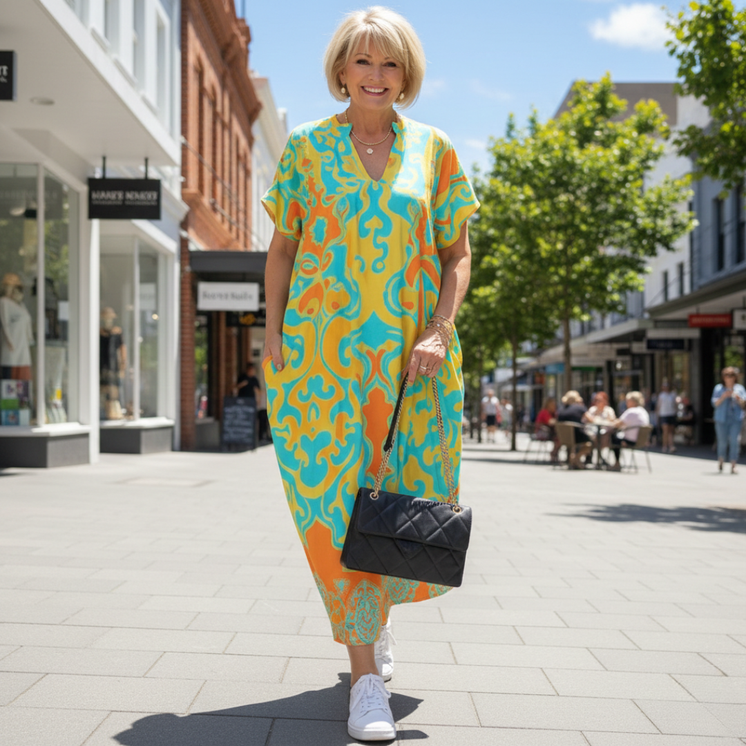 Michelle™ - Elegant Floral Dress