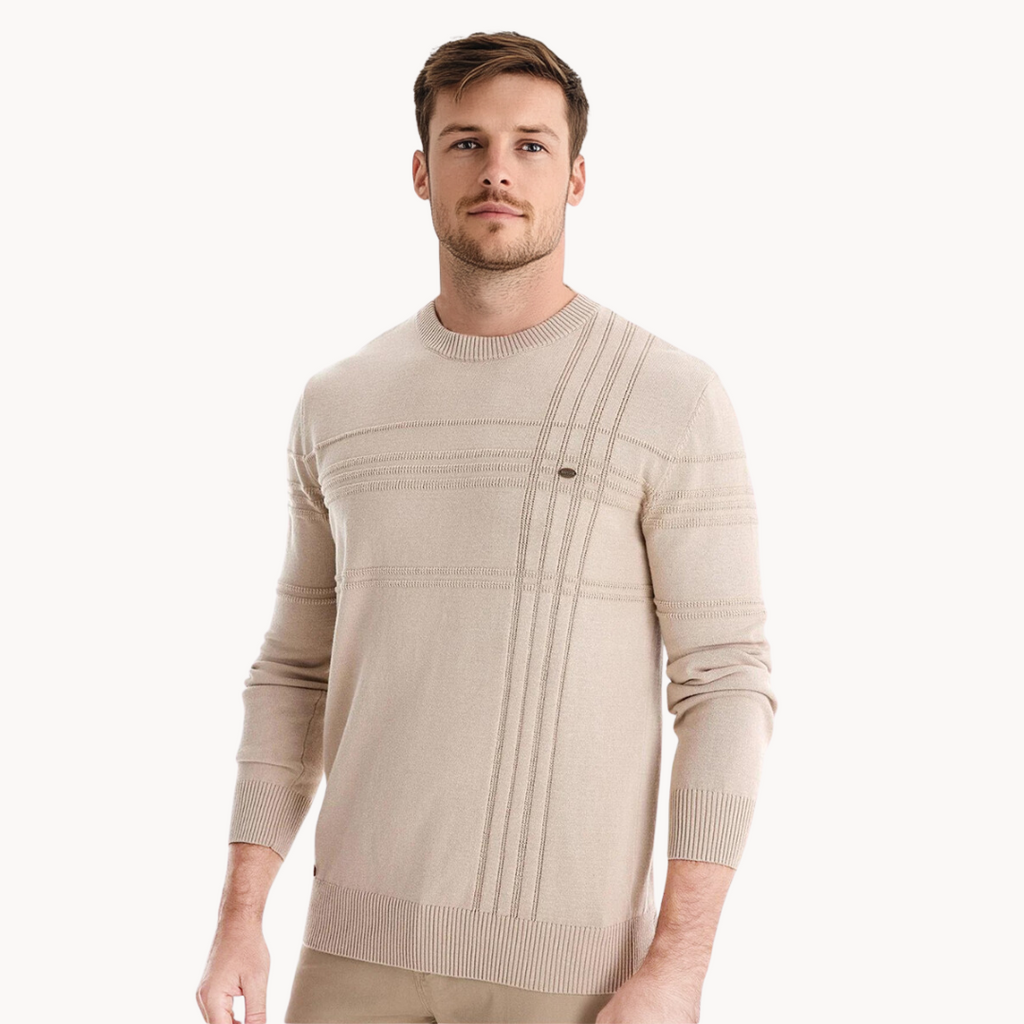 Tristan™ | Pull Homme à Motif Carreaux