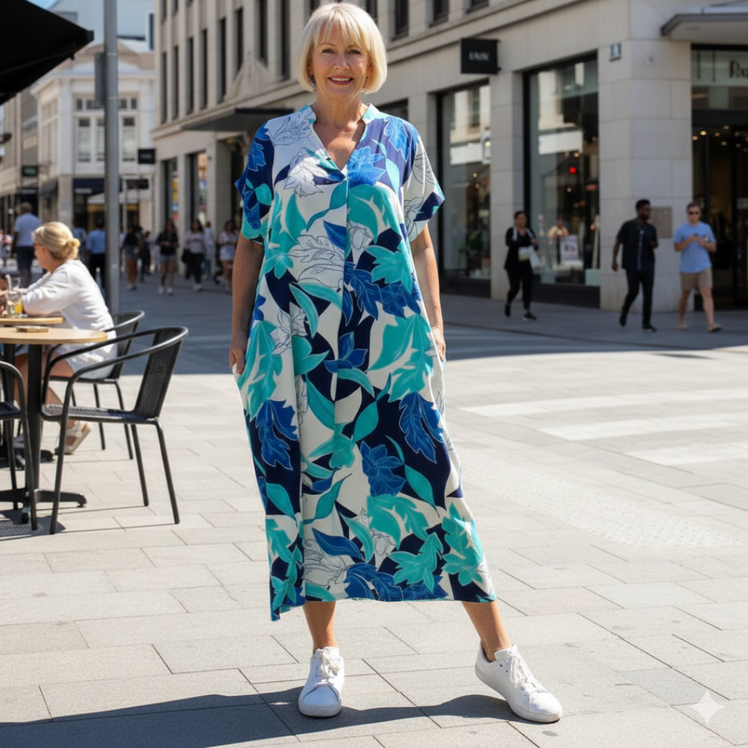 Michelle™ - Elegant Floral Dress