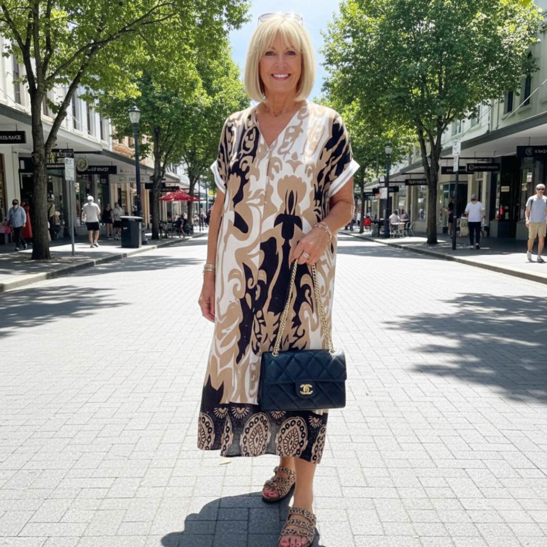 Michelle™ - Elegant Floral Dress