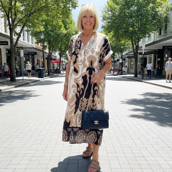 Michelle™ - Elegant Floral Dress