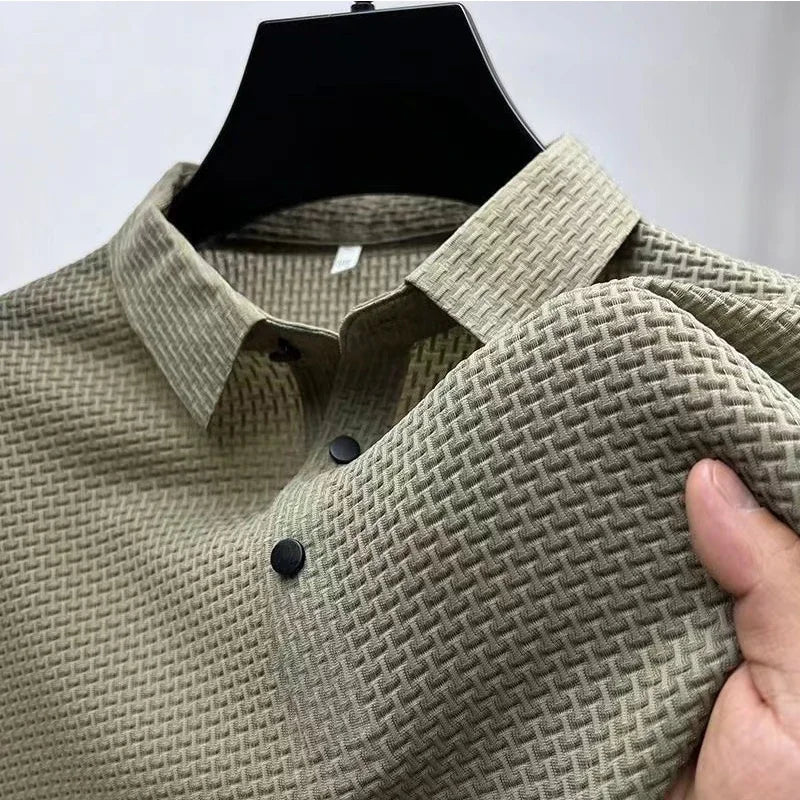 Silas | Polo à Motif Homme