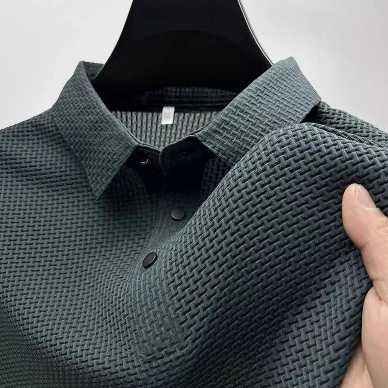Silas | Polo à Motif Homme