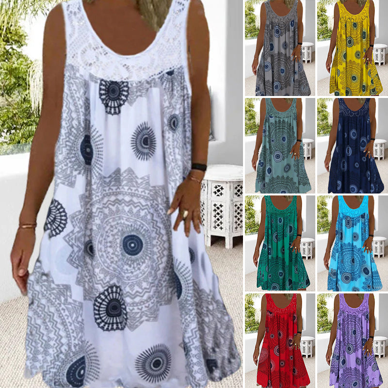 Liza | Sleeveless Vacation Dress