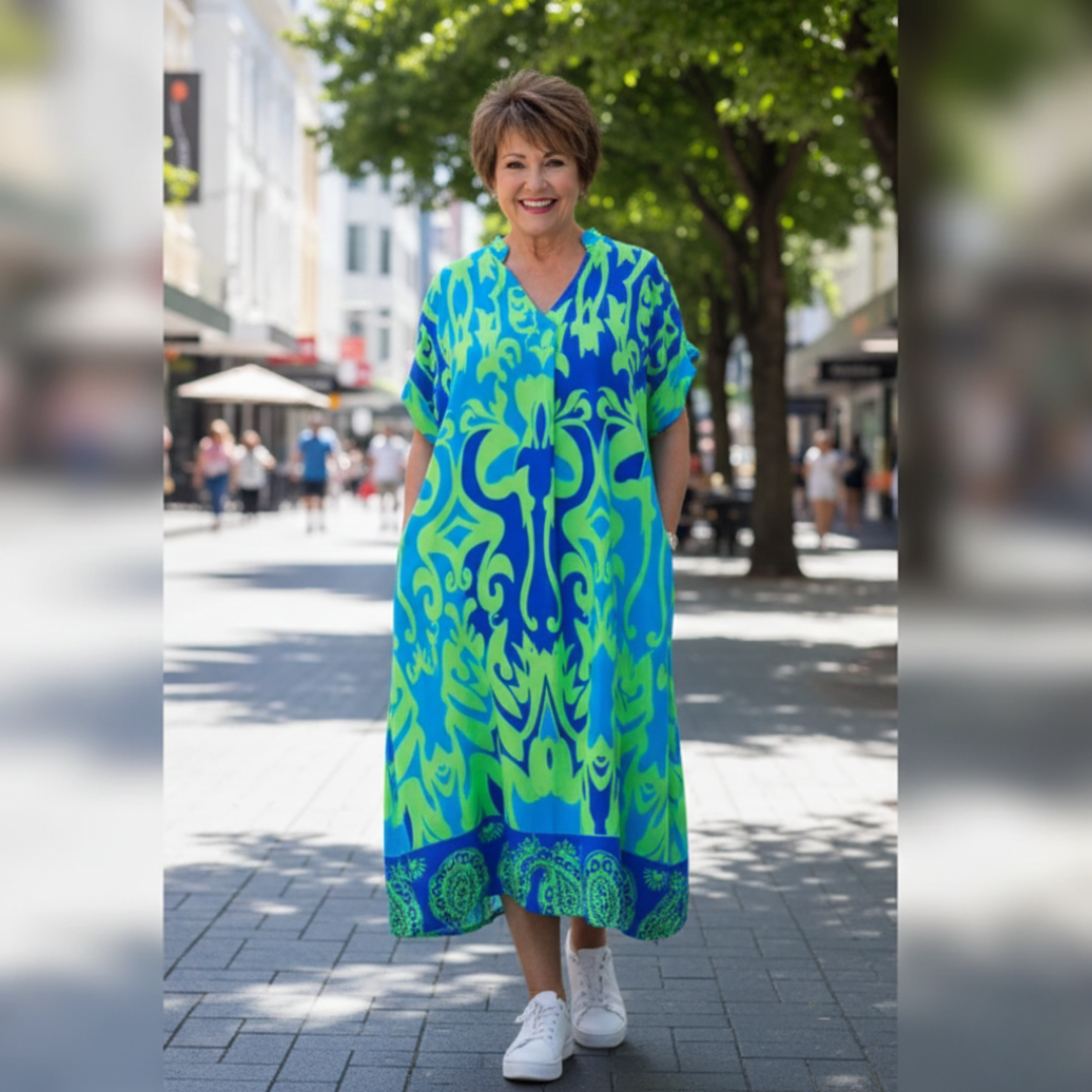 Michelle™ - Elegant Floral Dress