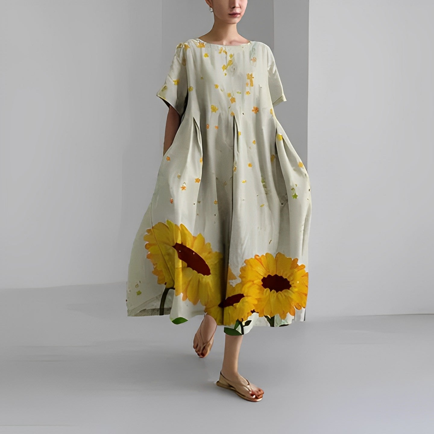 Alessia - Bohemian floral dress