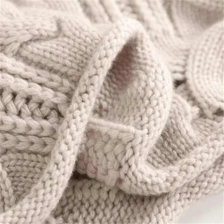 Maggy | Cashmere Jumper with Cable Pattern