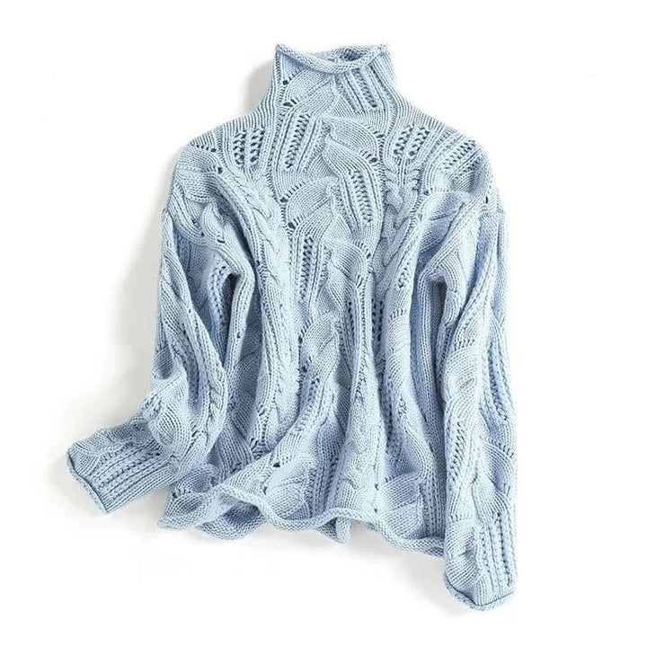 Maggy | Cashmere Jumper with Cable Pattern
